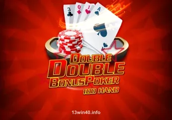 Double Double Bonus Poker 100 Hand tại 13win40